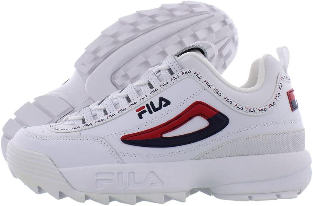 

Мужские кроссовки Fila Disruptor II Premium, белый/красный/синий/темно-синий
