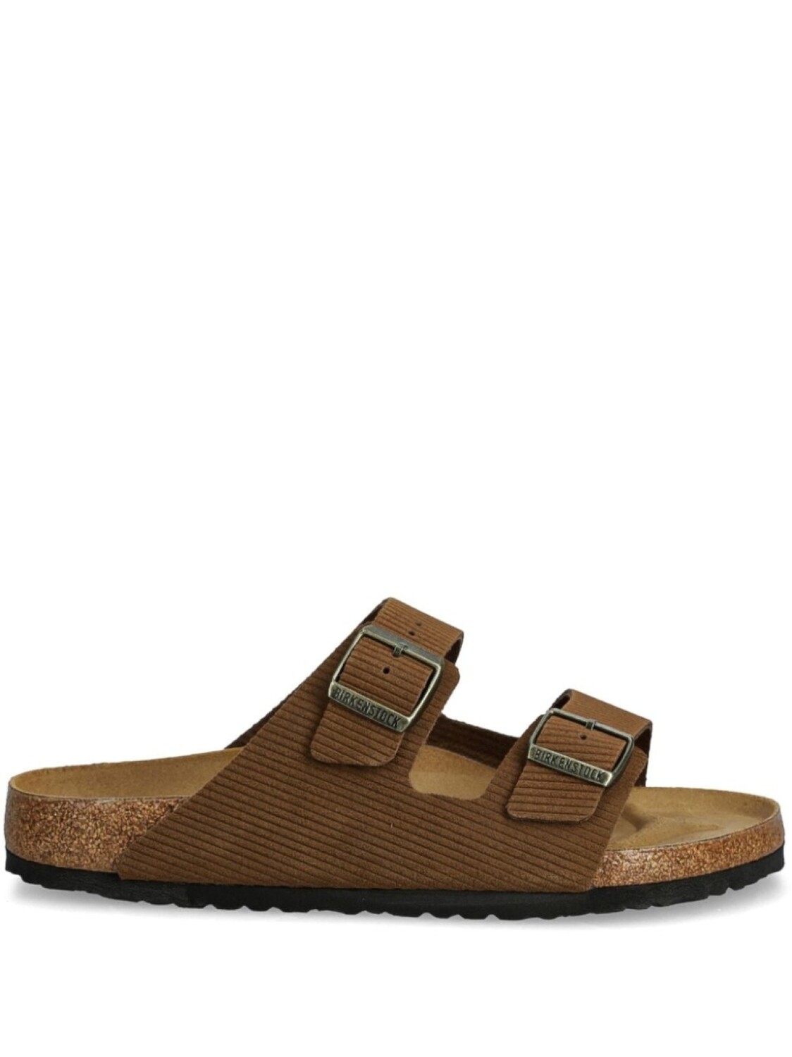 

Замшевые шлепанцы Birkenstock Arizona, коричневый