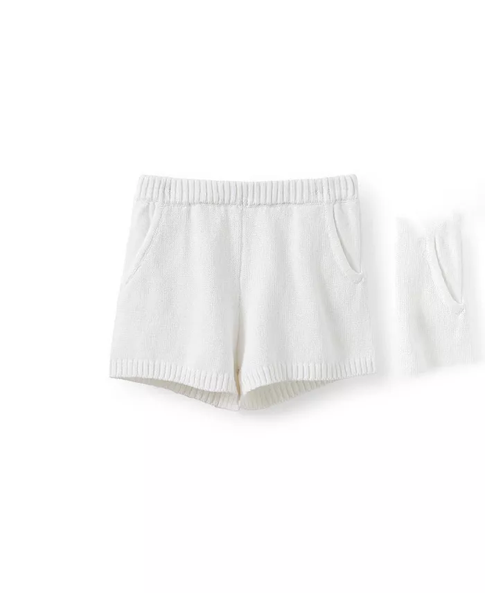 

Короткие трикотажные шорты Camie для девочек COTTON ON, коричневый/бежевый