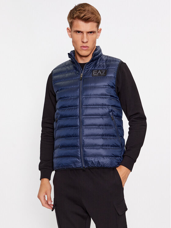 

Жилет стандартного кроя Ea7 Emporio Armani, синий