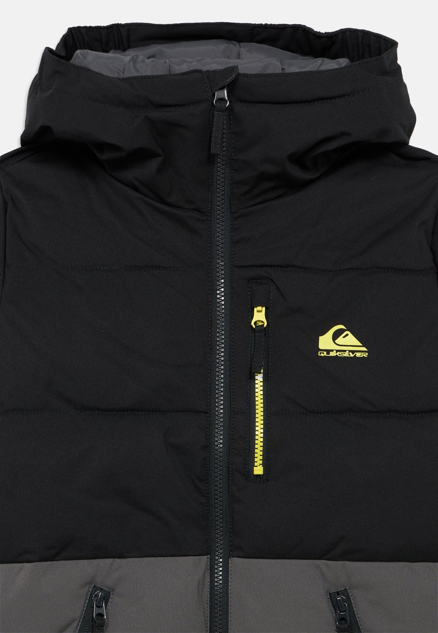 Зимняя куртка Quiksilver HIGHLAND YOUTH UNISEX, True Black/Black — фото 3