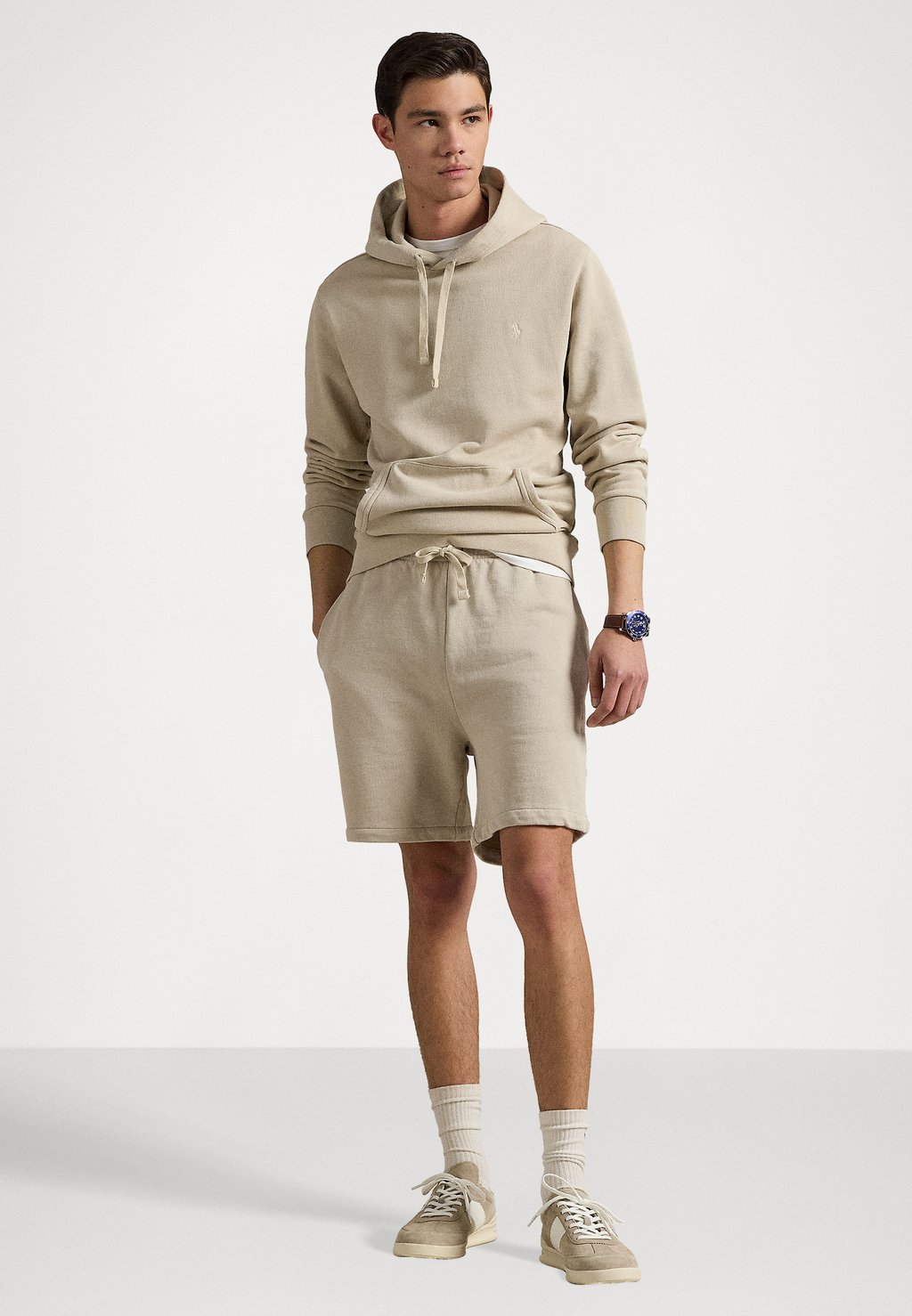 Толстовка LOOPBACK HOODIE - Hoodie Polo Ralph Lauren, бежевый — фото 2