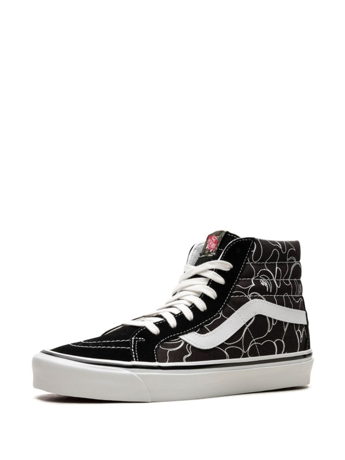 Кеды Sk8-Hi 38 DX Bape Vans, черный — фото 4