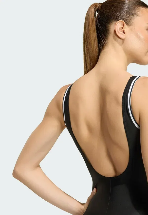 Купальник Collegiate u back swimsuit Adidas Sportswear, черный — фото 3
