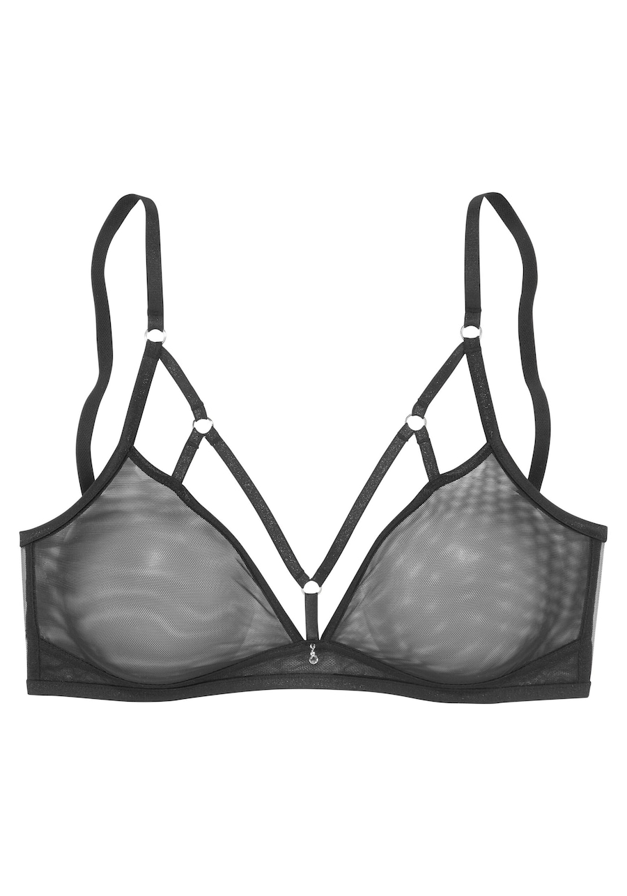 

Бюстгальтер-футболка LASCANA, черный