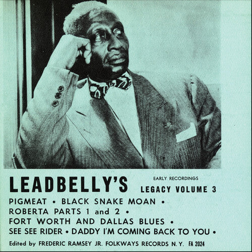 

CD диск Lead Belly: Lead Belly's Legacy, Vol. 3: Early Recordings