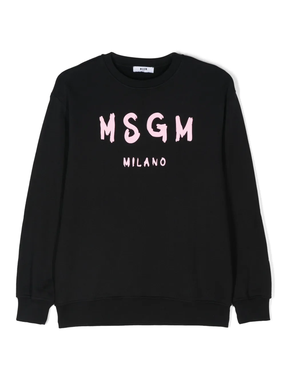

Толстовка с логотипом MSGM Kids, черный