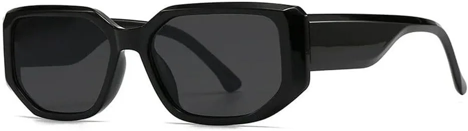 

Мужские солнцезащитные очки LVTFCO «кошачий глаз», модные очки с защитой от ультрафиолета UV400, трендовые солнцезащитные очки с градиентным покрытием, C1 Black Black