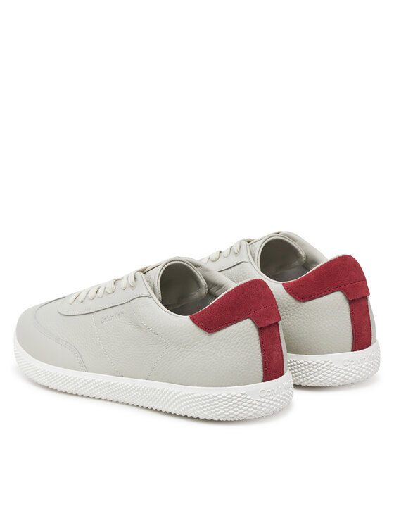 Кроссовки Low Top Lace Up Tmbl Lth HM0HM01803 Calvin Klein, бежевый — фото 3
