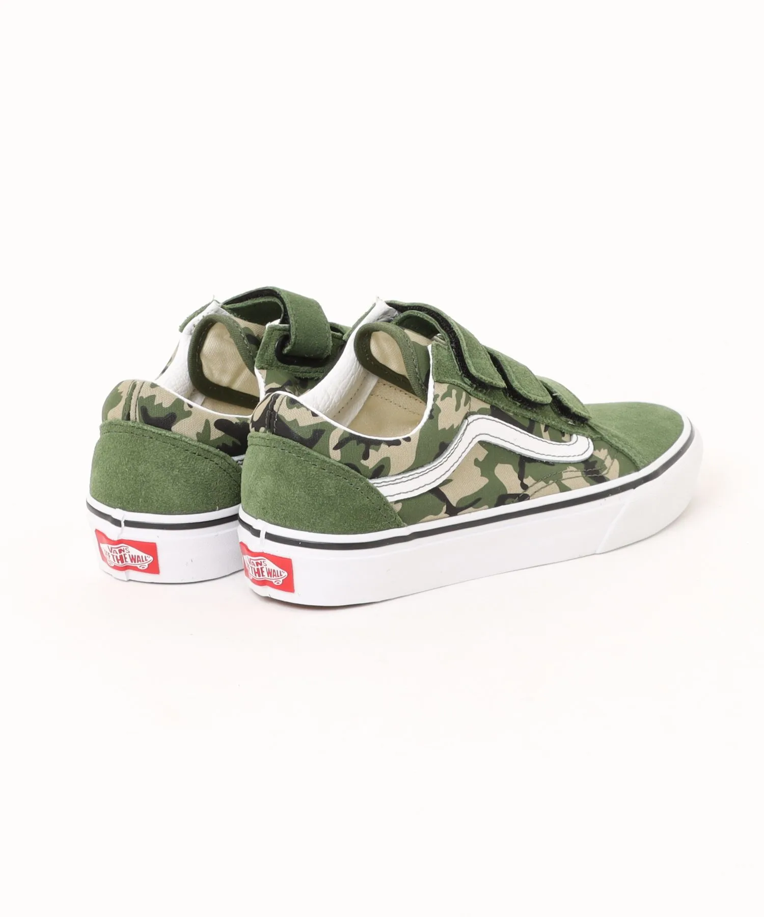 Мужские кроссовки Old Skool V VANS с камуфляжем и замком — фото 2