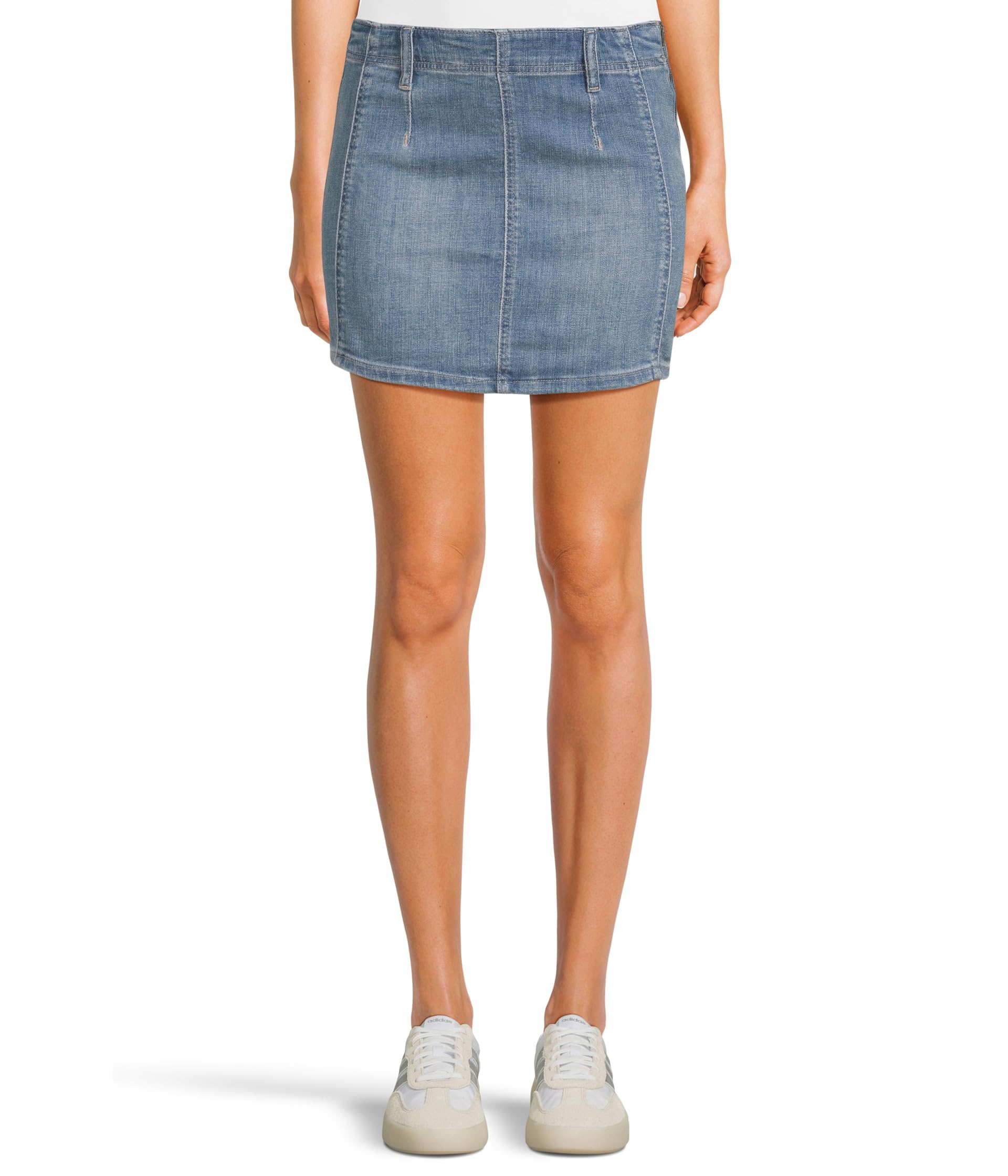 

Юбка Free People Daylight Denim Mini, цвет Daybreak