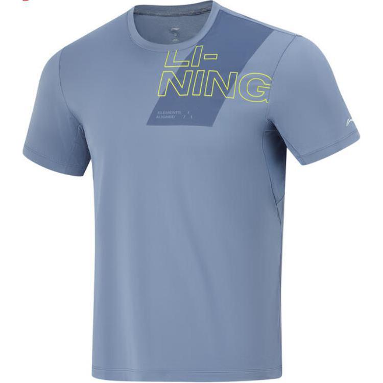 

Футболка для фитнеса LiNing Dusty Blue