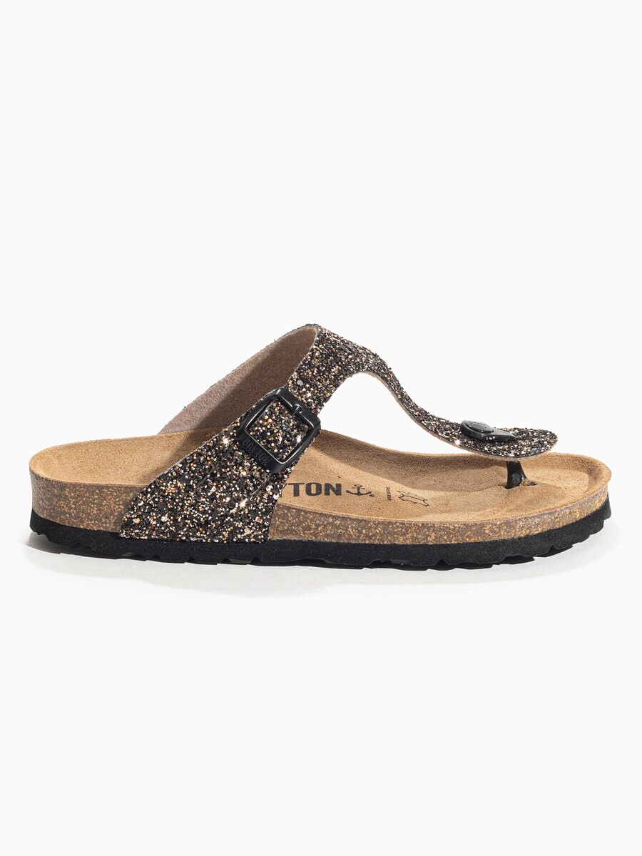 Сандалии с т-образным ремешком Bayton T-Bar Sandals Melia, бронзовый — фото 4