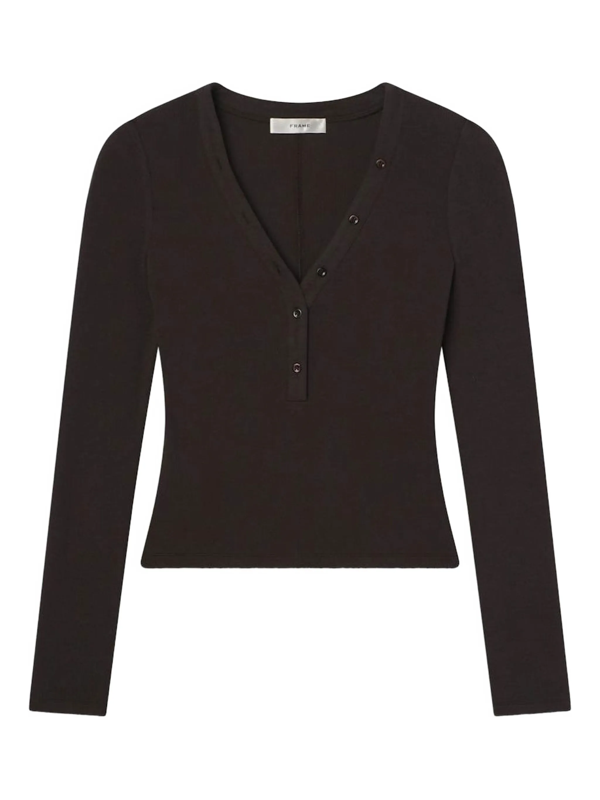 

Топ в рубчик Frame, коричневый