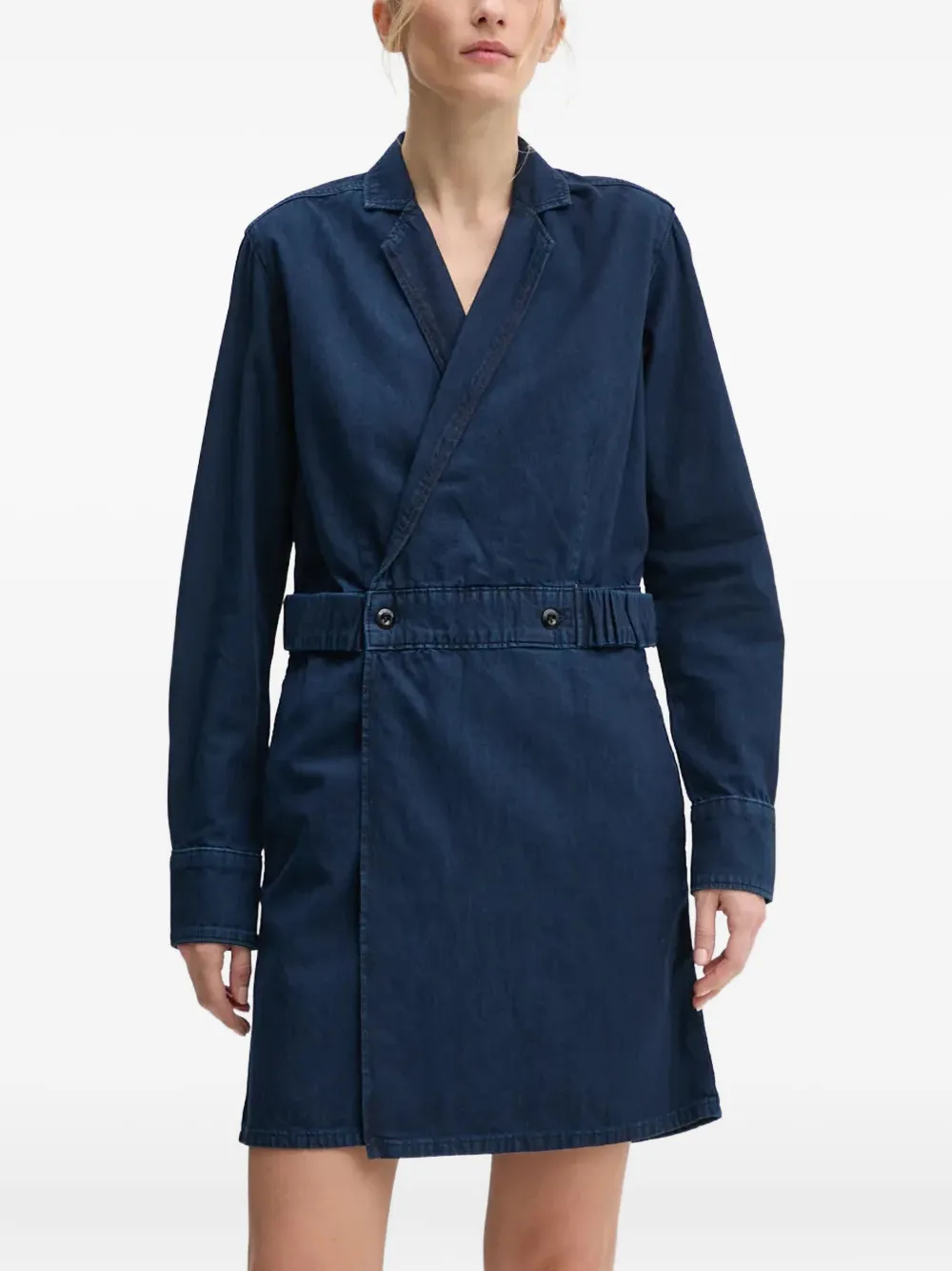 

Джинсовое платье с запахом G-Star Raw, синий