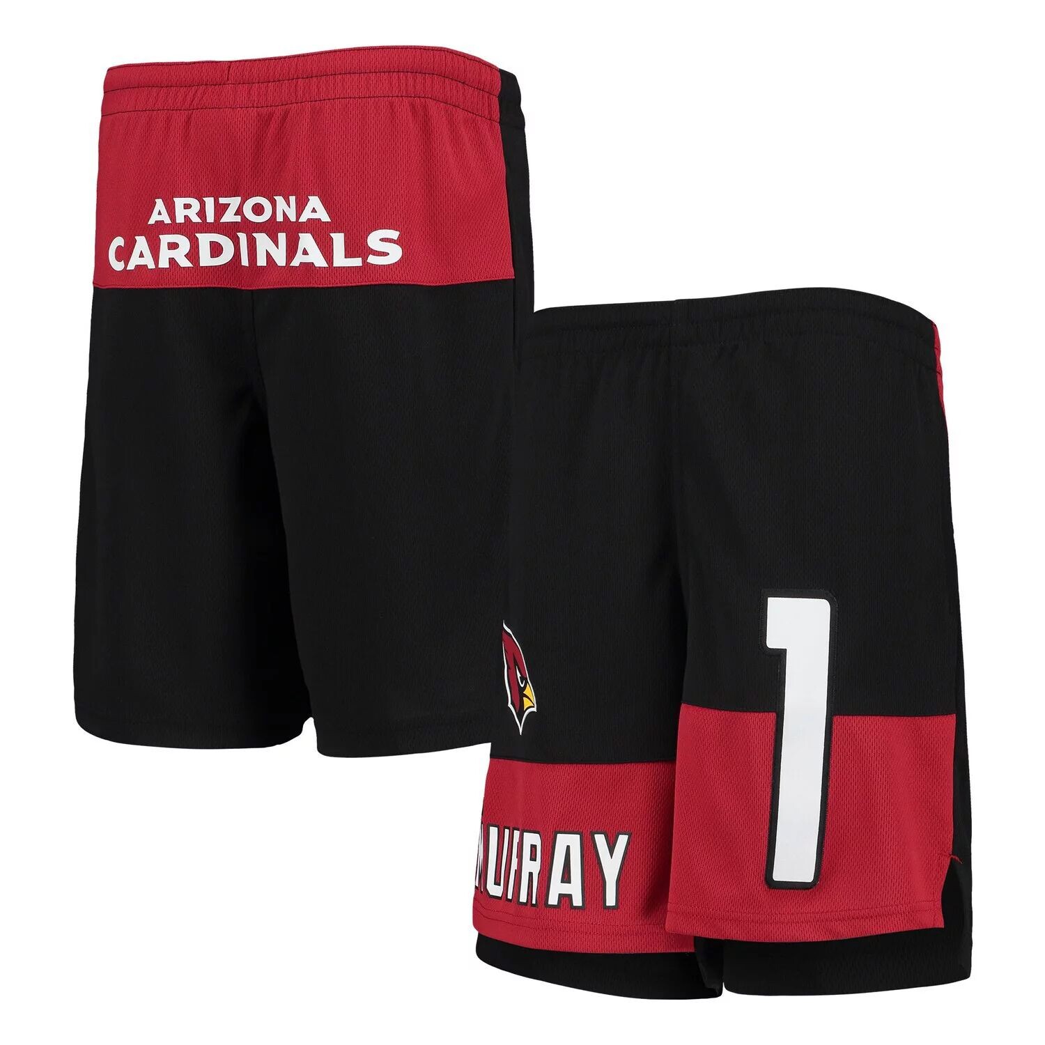 Молодежные шорты Kyler Murray Black Arizona Cardinals с именем и номером игрока Outerstuff — фото 3