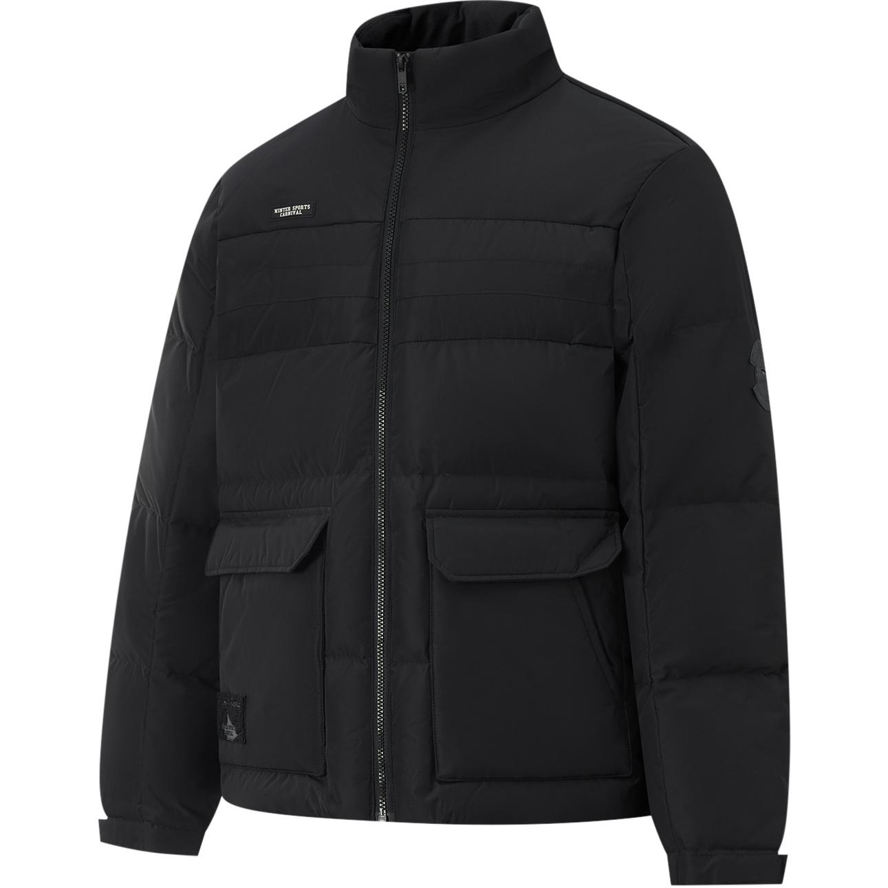 

LINING Спортивная куртка пуховик мужская черная, Black