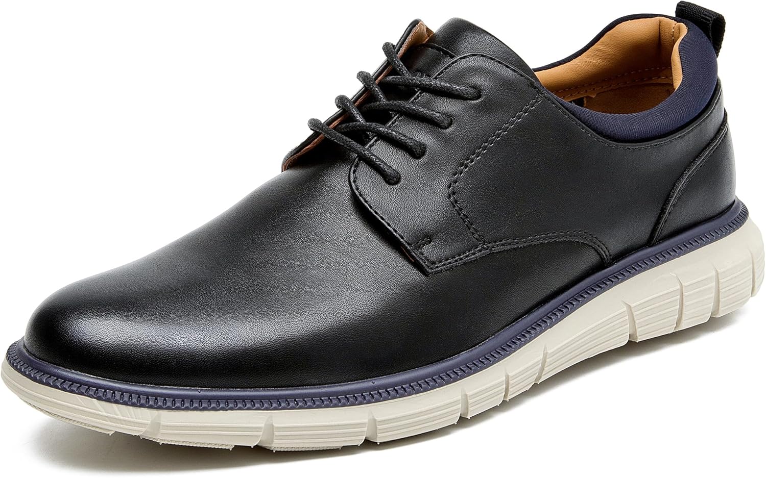 

Мужские повседневные кроссовки CLOWSE, деловые кожаные оксфорды, удобная офисная обувь для работы, легкие прогулочные туфли, черный