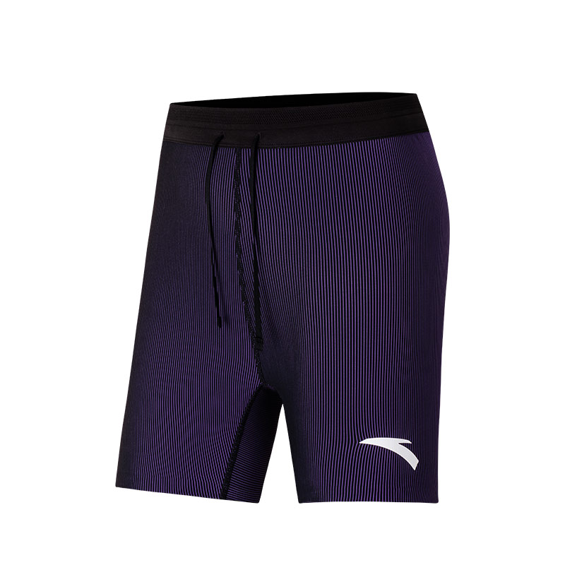 

Женские шорты Anta Sports Basic черные/фиолетовые Palace