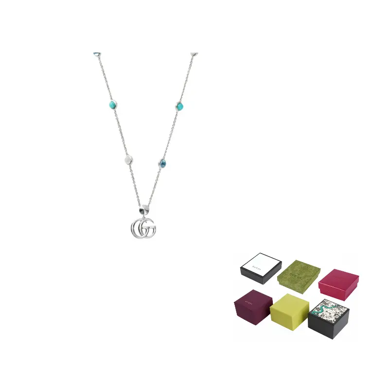 

GUCCI Ожерелье GG Marmont из стерлингового серебра 925 пробы