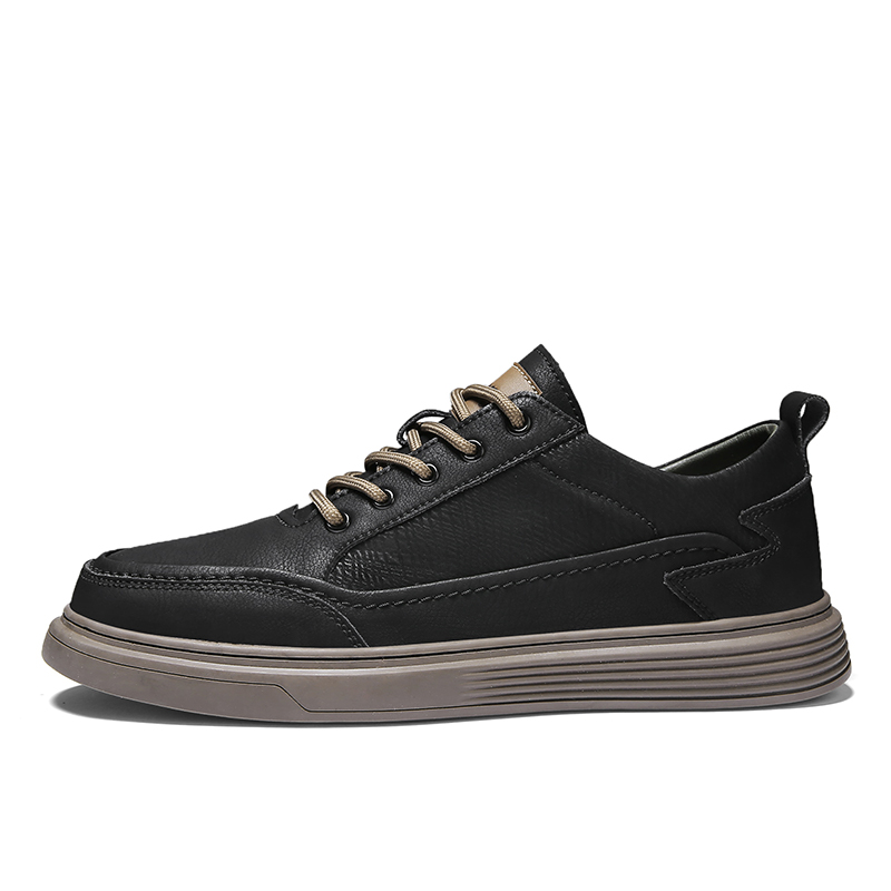 

Кроссовки Skateboard Men's Low Top Сплошной Цвет Jeep, Какао Браун