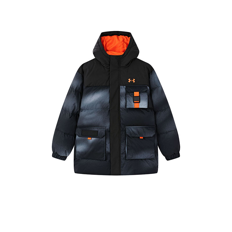 

Куртка пуховая черная подростковая Under Armour