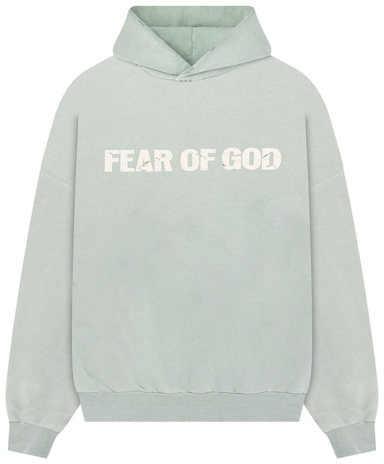 

Толстовка «Flint» с надписью «Страх Божий Небеса» Fear of God, серый