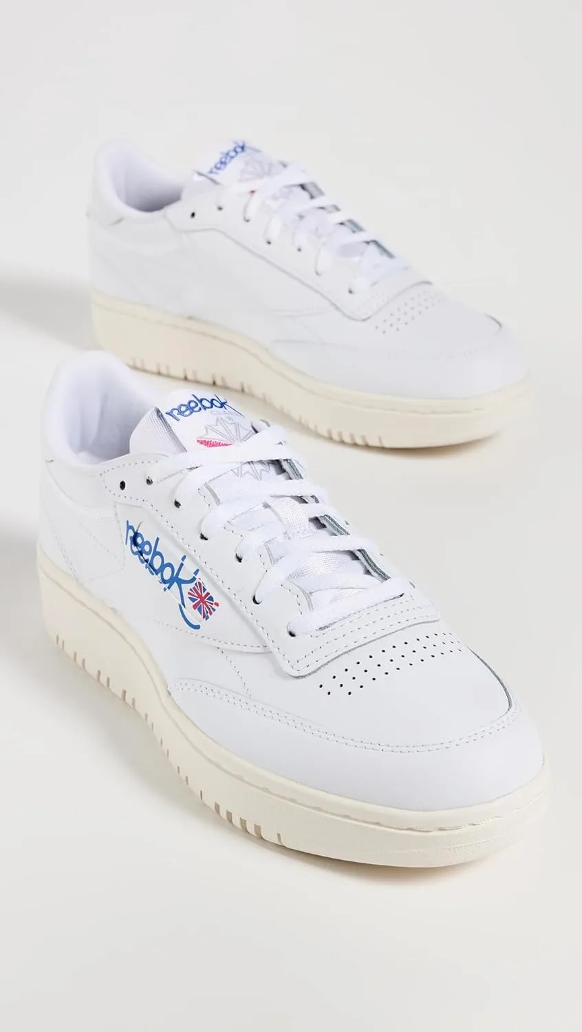 Кроссовки Reebok Unisex Club C Revenge, белый/фиолетовый — фото 4