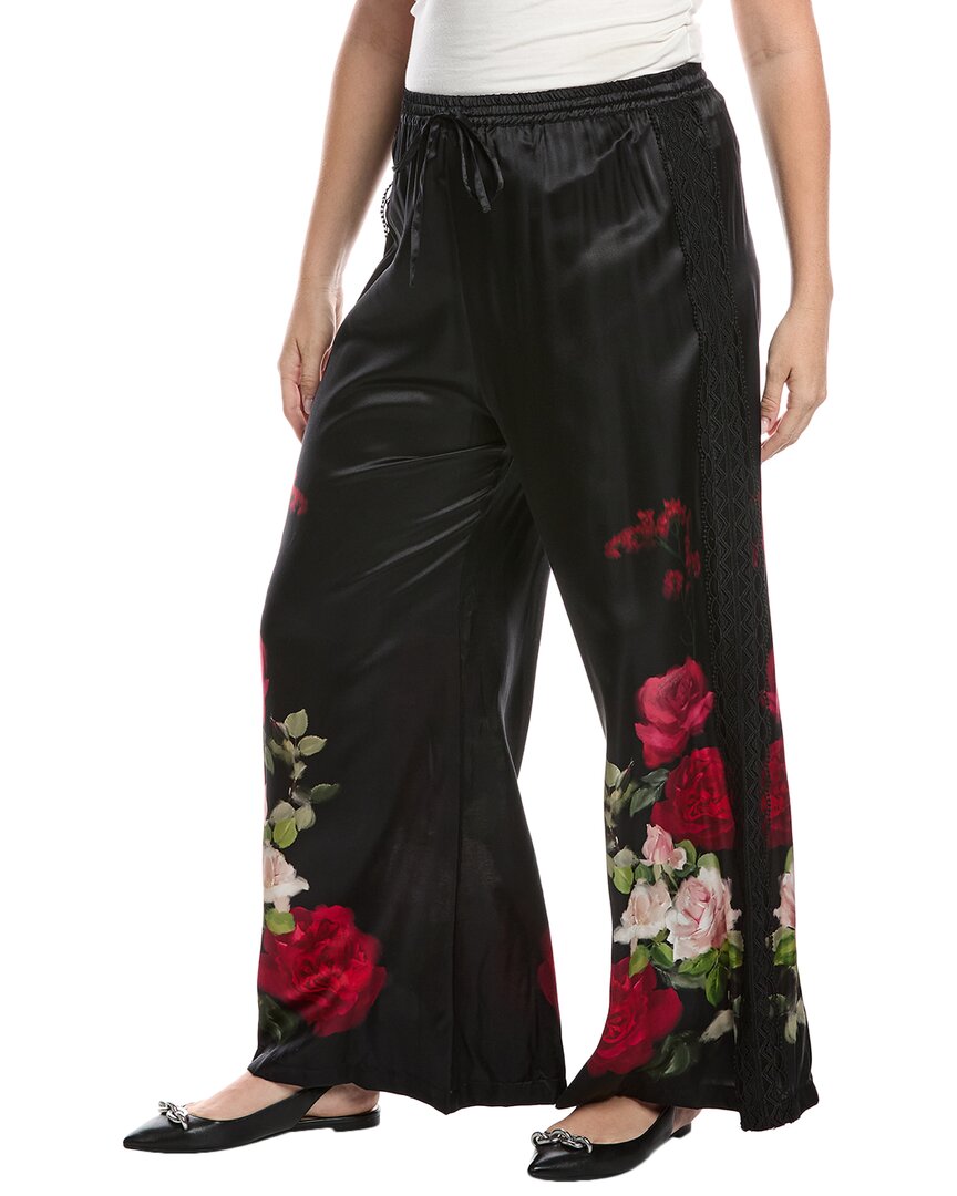 

Джонни Вас Фрэнки Легкие брюки из смесового шелка Johnny Was, черный