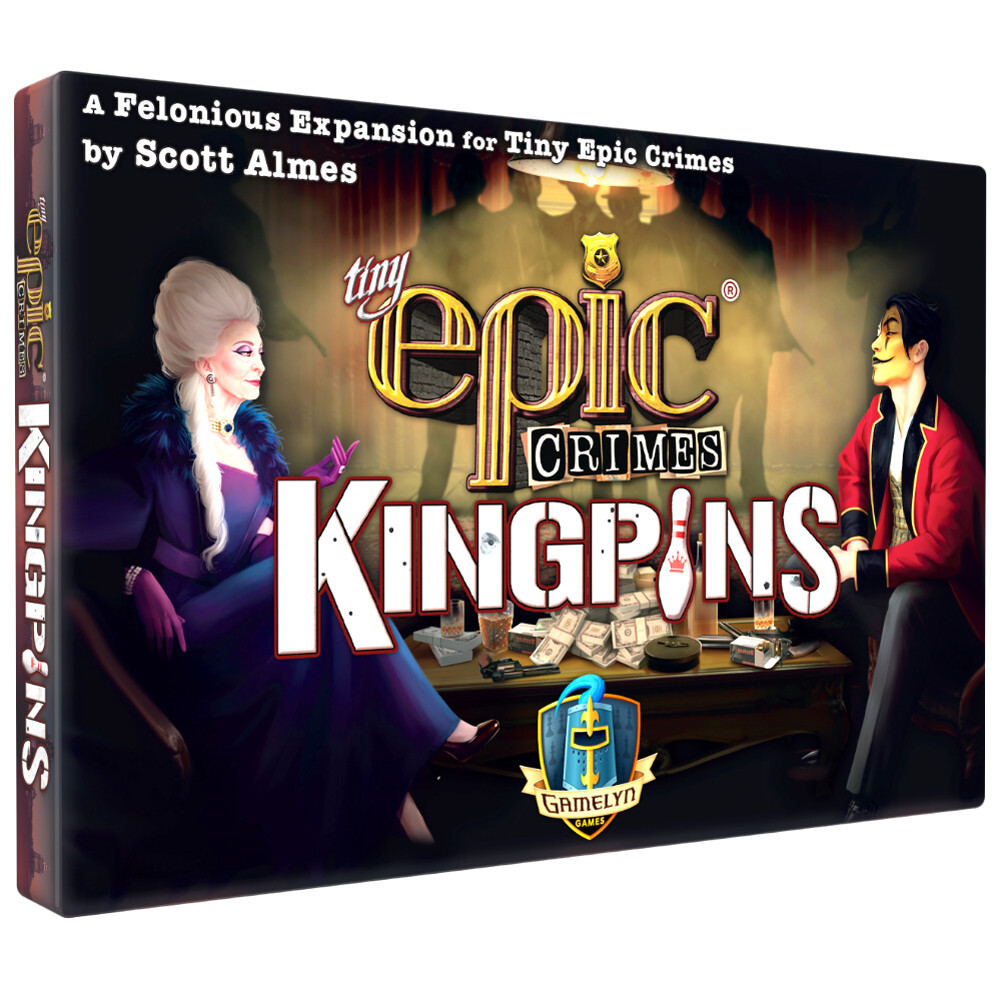 

Настольная игра Gamelyn Games Tiny Epic Crimes: Kingpins Expansion