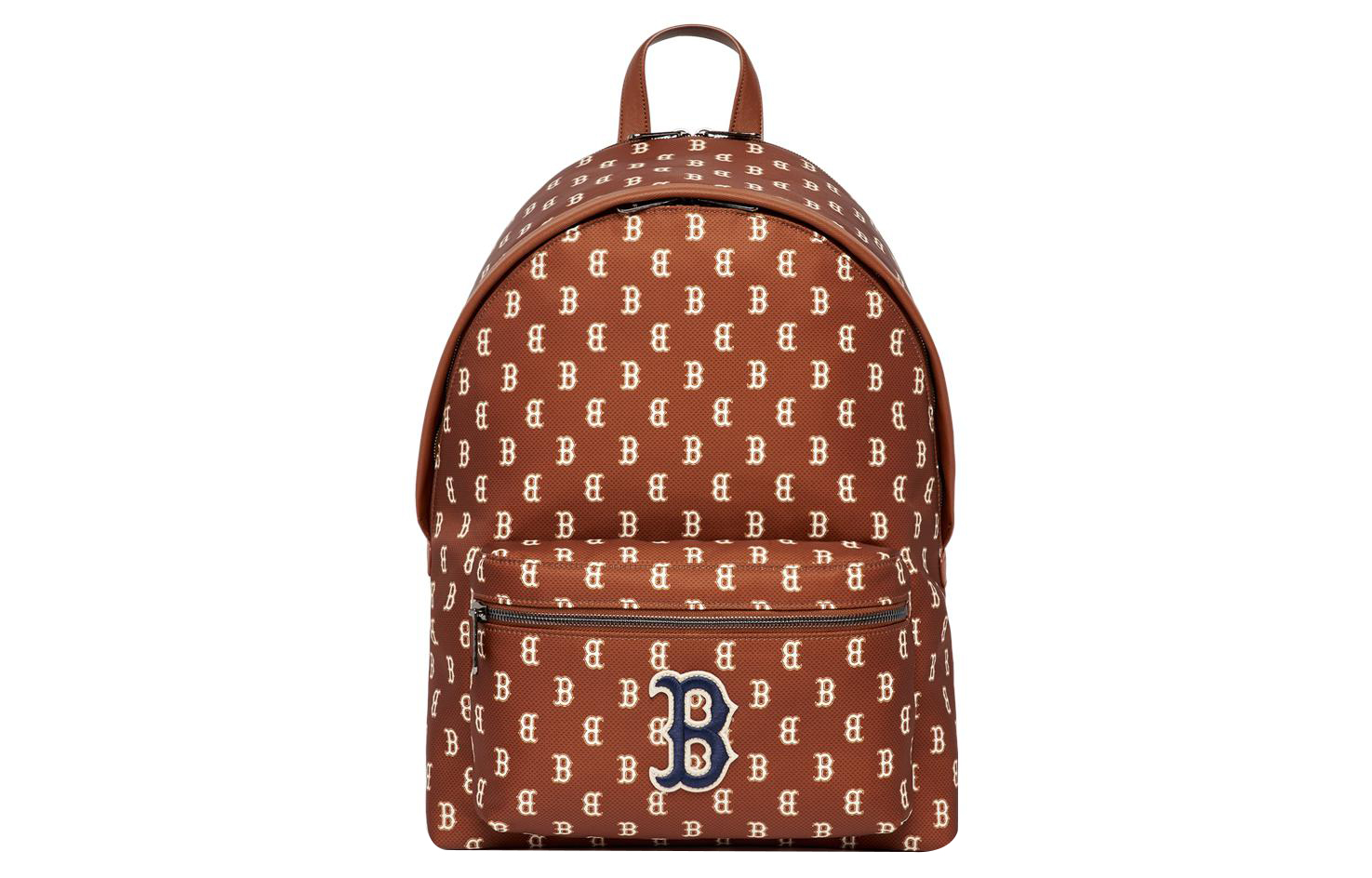 

Бостонская сумка из полиэстера Red Sox, рюкзак унисекс красно-коричневый MLB