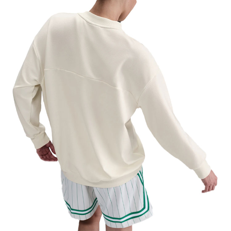 Женский баскетбольный свитшот Swoosh Fly Dri FIT Oversized French Terry Nike, Canvas — фото 4