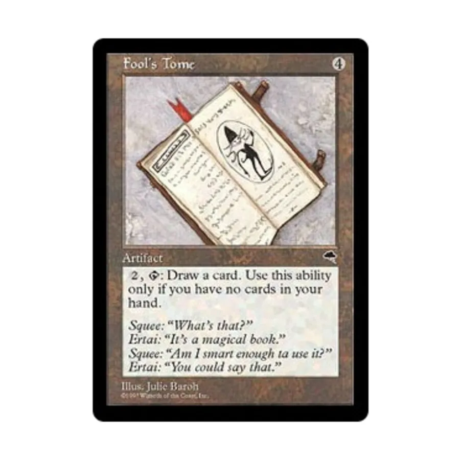 

CCG Фолиант дурака (клавиша R), MTG - Tempest