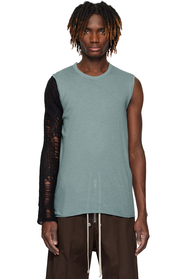 

Базовый слитный топ Hollywood Rick Owens, цвет mouthwash