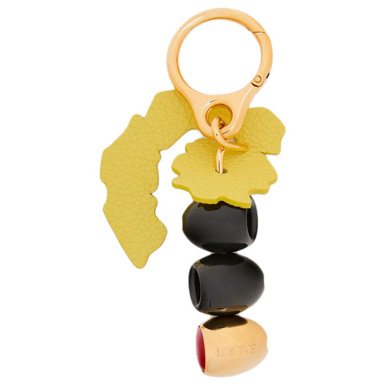 

LOEWE Аксессуар для сумки из ацетата и латуни женский черный с золотом, Black & Gold