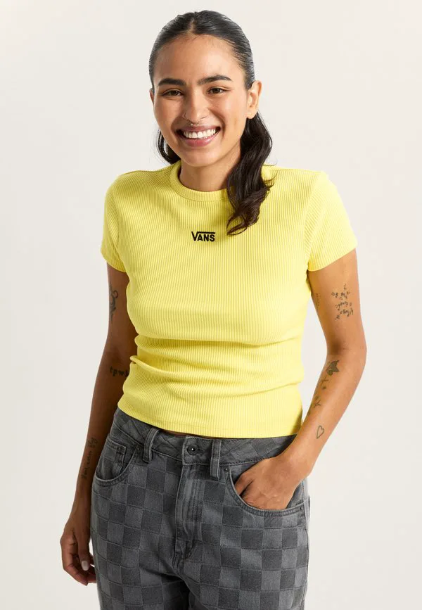 

Базовая футболка кэмерона Vans, Medium Yellow, Желтый, Базовая футболка кэмерона Vans, Medium Yellow