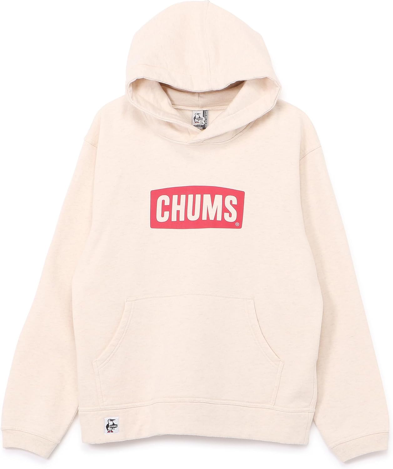

Толстовка с капюшоном CHUMS Logo Pullover Parka Men's, натуральный/красный