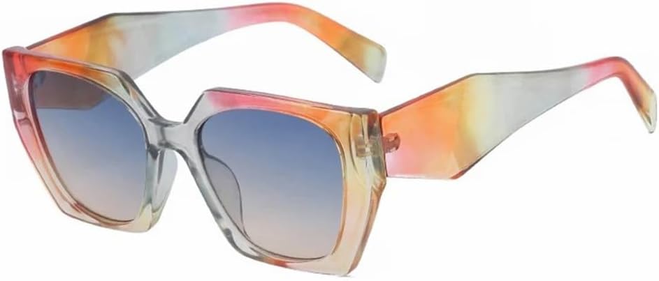 

Спортивные солнцезащитные очки для женщин, солнцезащитные очки в стиле ретро-панк для мужчин и женщин, солнцезащитные очки с защитой от УФ-излучения UV400 generic, C7 Colorful Blue