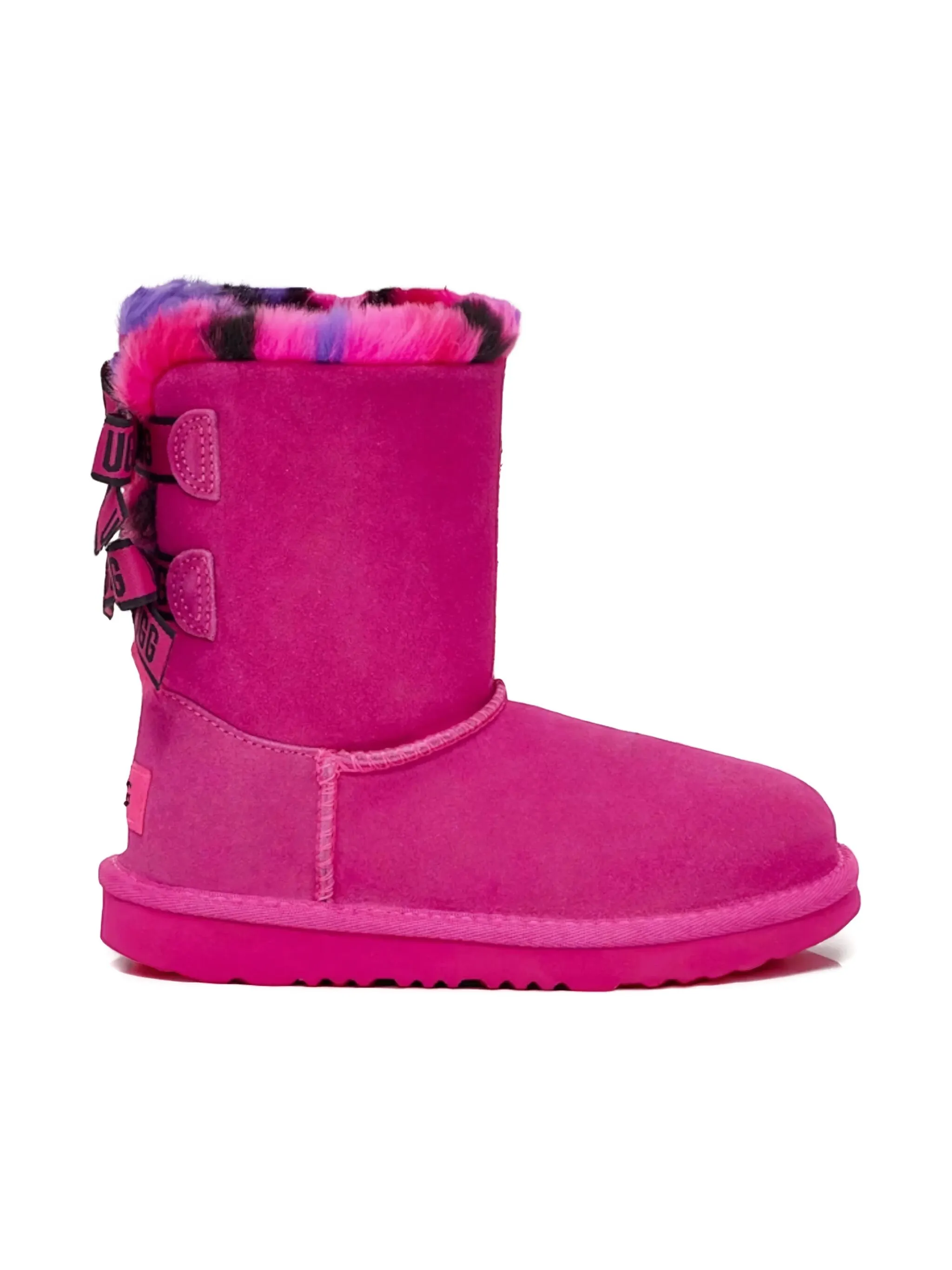 

Ботинки Bailey Bow Ugg Kids, розовый