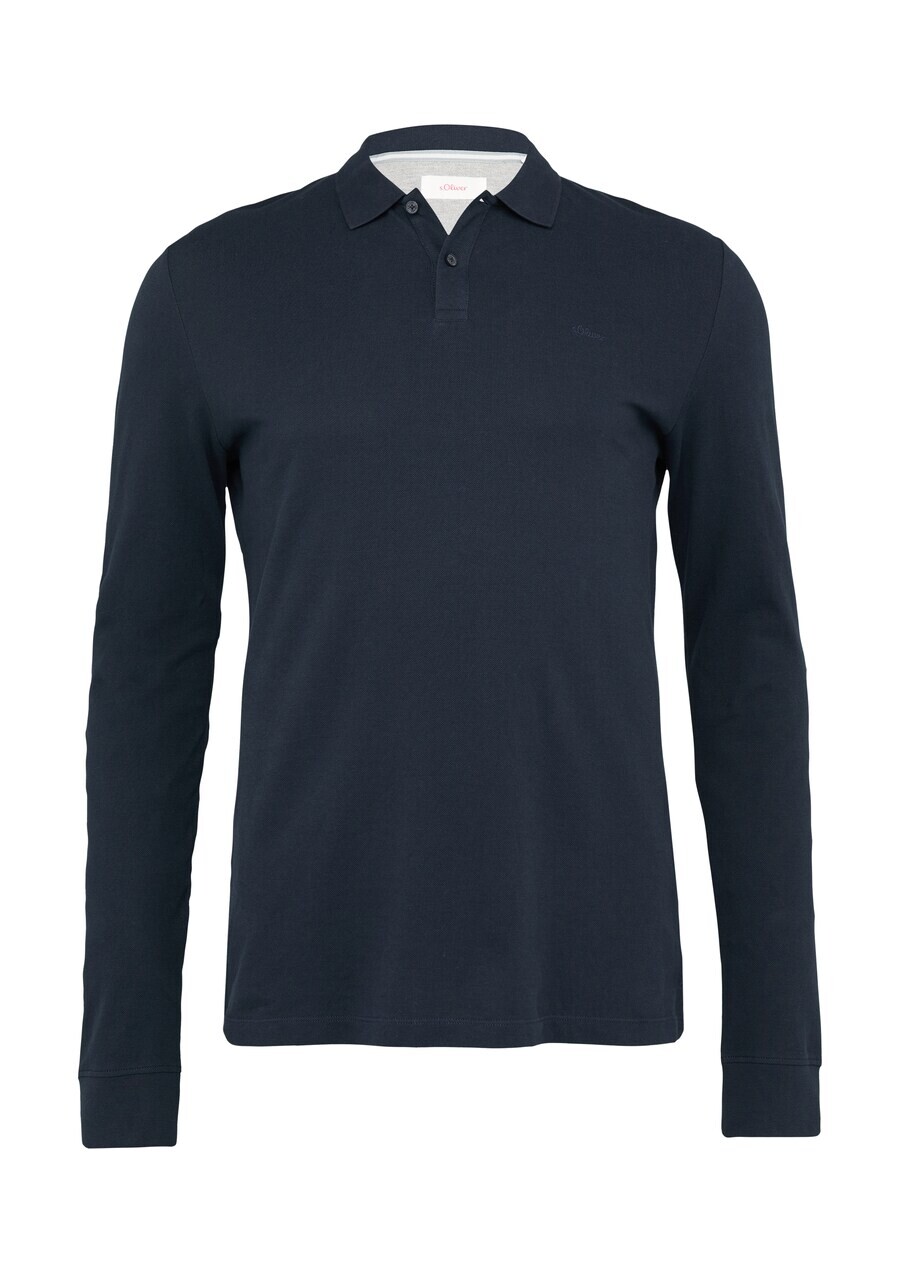 

Лонгслив s.Oliver Shirt, темно-синий