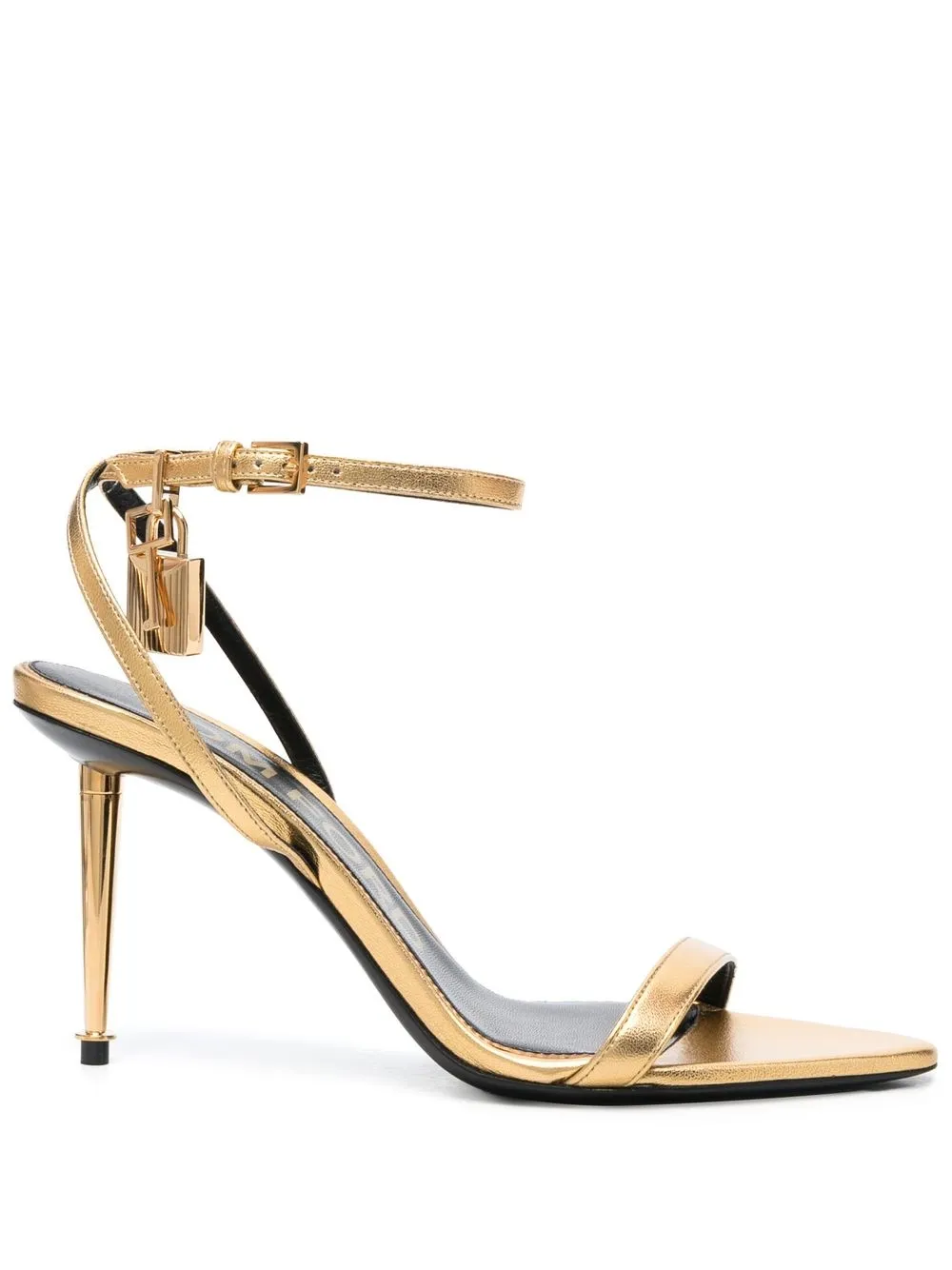Босоножки Padlock TOM FORD, золотой