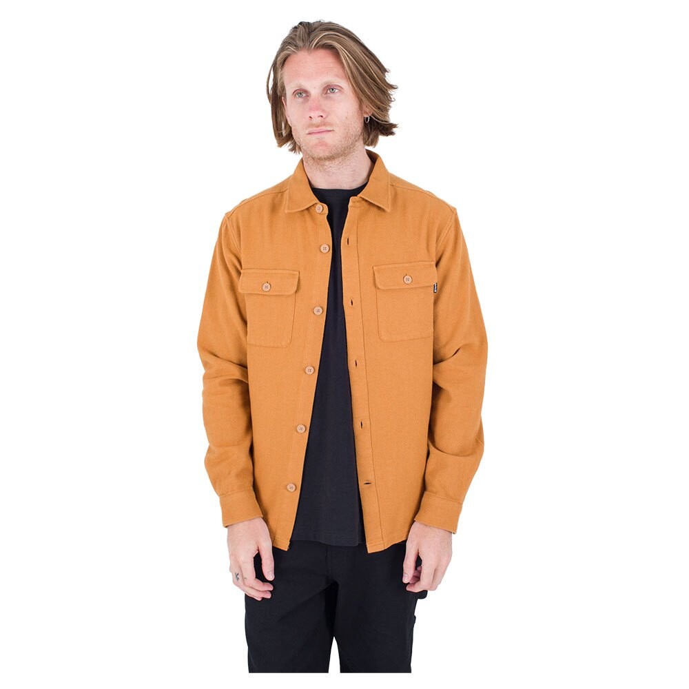 

Рубашка с длинным рукавом Hurley Santa Cruz Twill, оранжевый