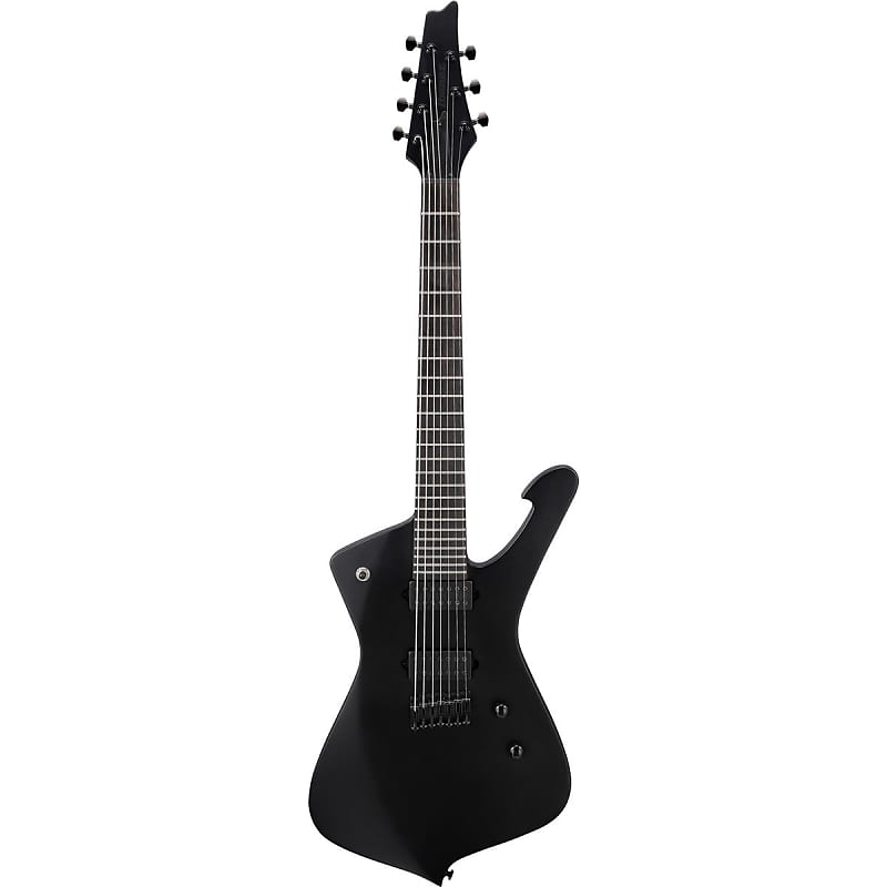 

Электрогитара Ibanez ICTB721-BKF Iron Label Iceman - Black Flat