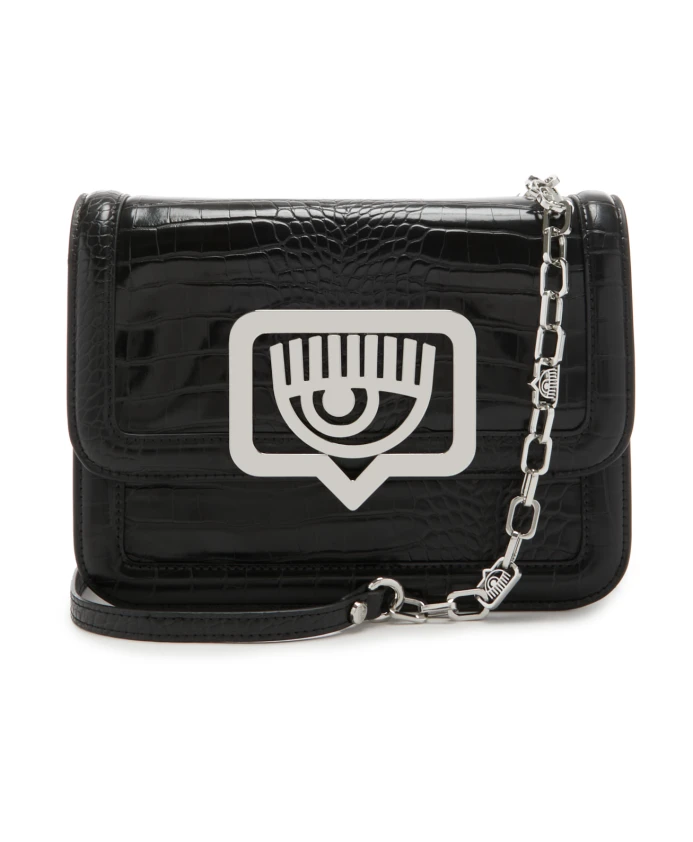 

Черная сумка через плечо из искусственной кожи Chiara Ferragni Collection, черный