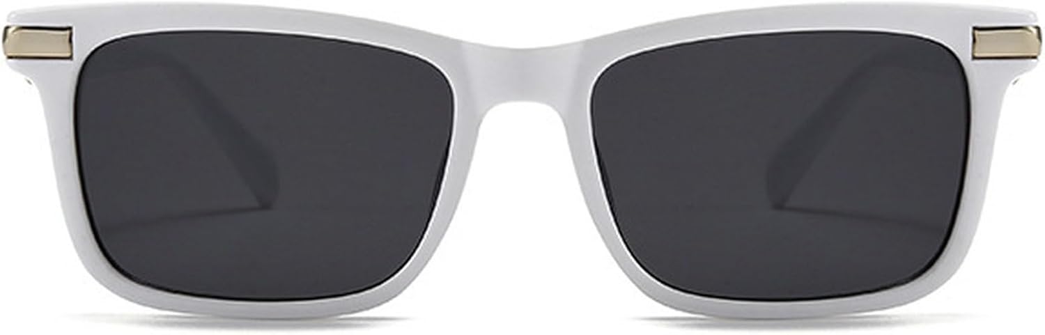 

Винтажные квадратные солнцезащитные очки для женщин, модные ретро-очки 90-х, винтажные мужские солнцезащитные очки для вождения, защита от ультрафиолета UV400 mincl, White Black