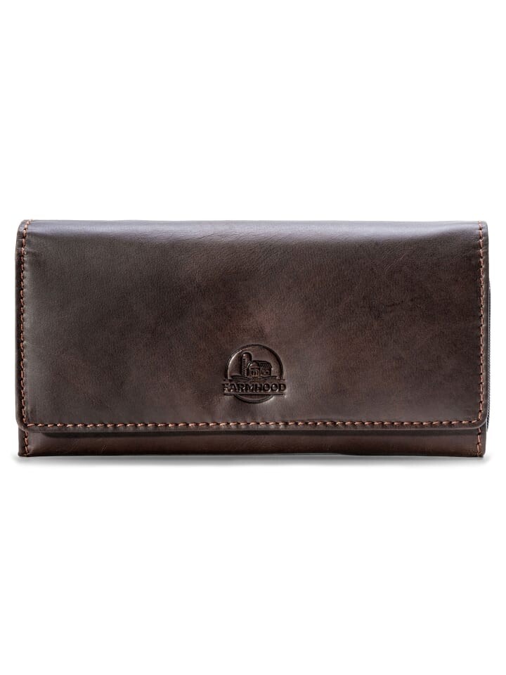 

Кошелек Farmhood, цвет dark brown