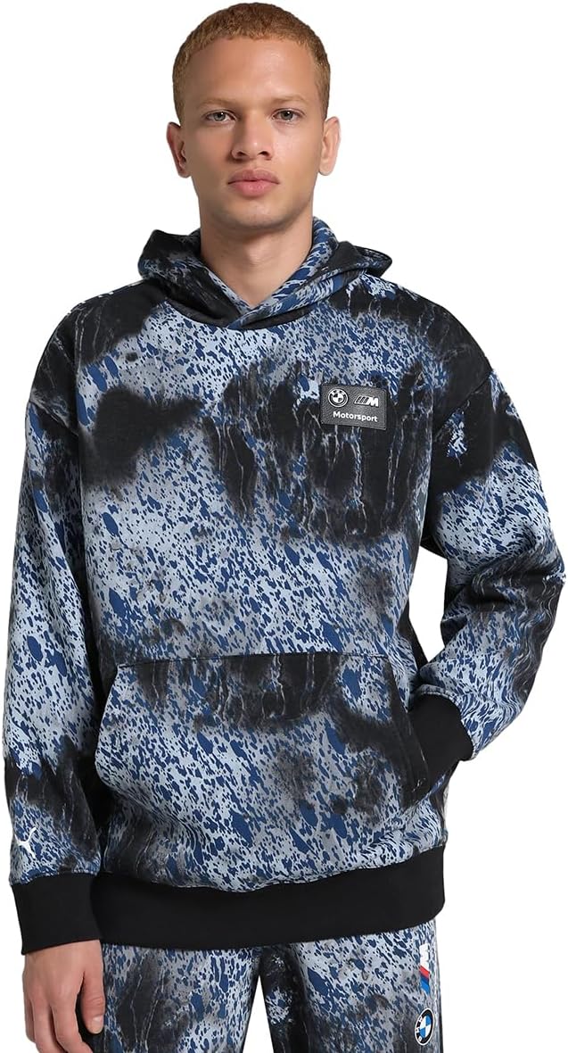 

Худи PUMA Motorsport BMW MMS Color Splash AOP 630749, мужская, черный