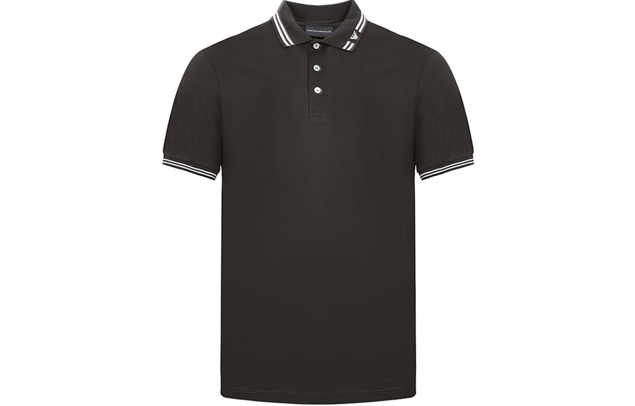 

EMPORIO ARMANI Поло армейского зеленого цвета, Зеленый, EMPORIO ARMANI Поло армейского зеленого цвета