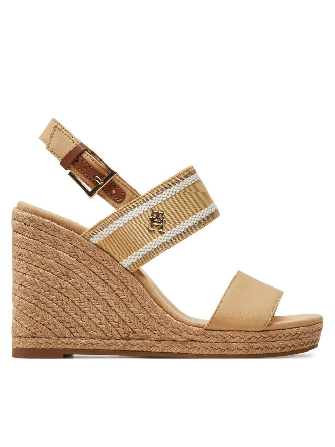 

Эспадрильи Tommy Hilfiger Webbing High Wedge Sandal, бежевый