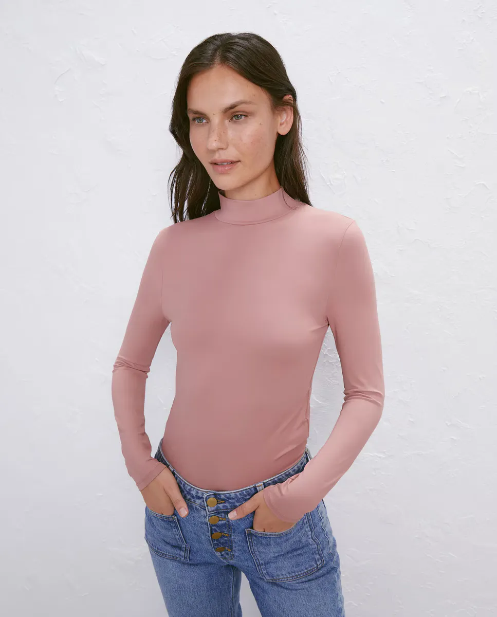 

Женская футболка с короткими рукавами и воротником Perkins Easy Wear, цвет 200 Rosa